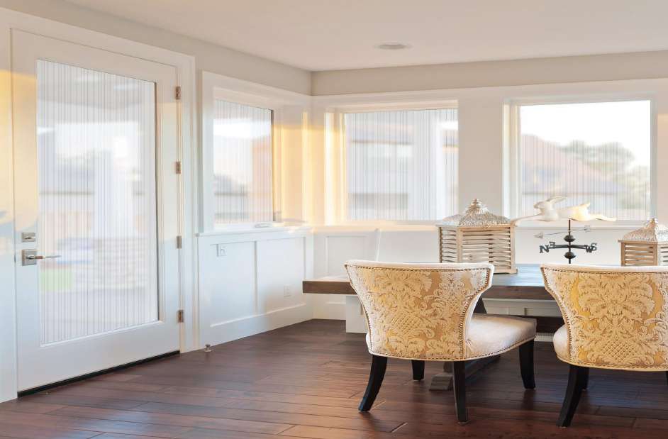 Vertical Horizontal Textured Window Glass Film